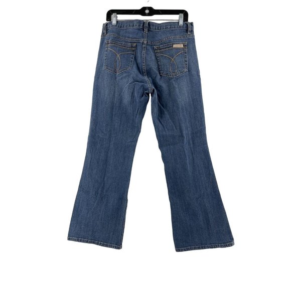 Calvin Klein Women's Jeans Flare Medium Wash Medium Rise Size 30 / 10 - Picture 4 of 12